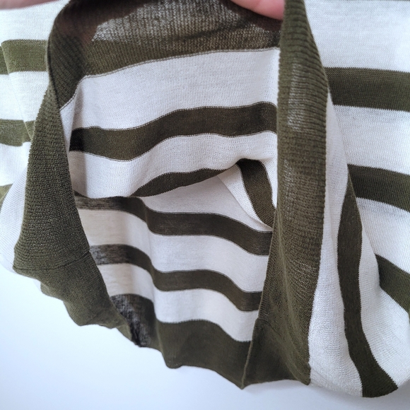 2/$30 🌻 | J. Crew | Striped Silk/Linen Top - Picture 5 of 11